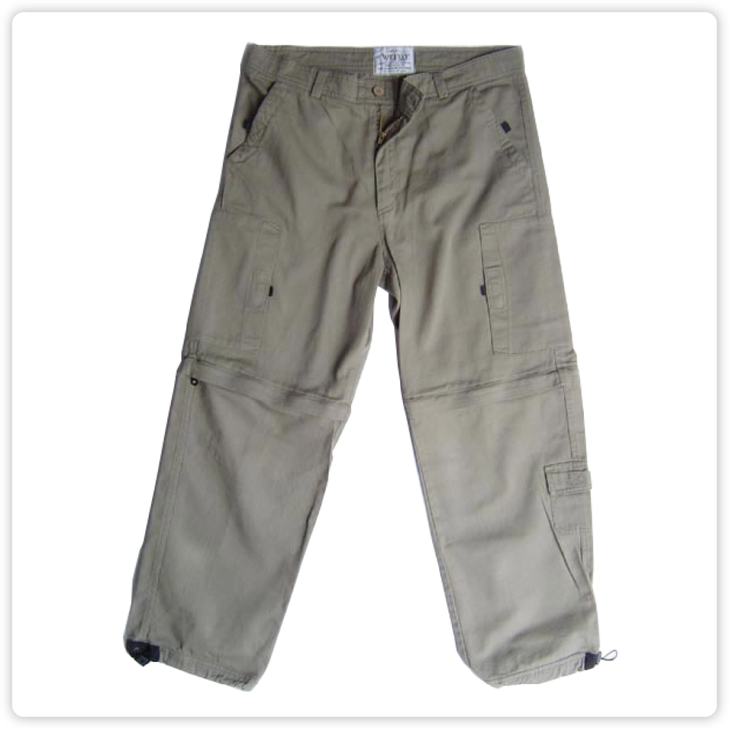 Pantalon de trabajo con perneras desmontables en Uniforma.